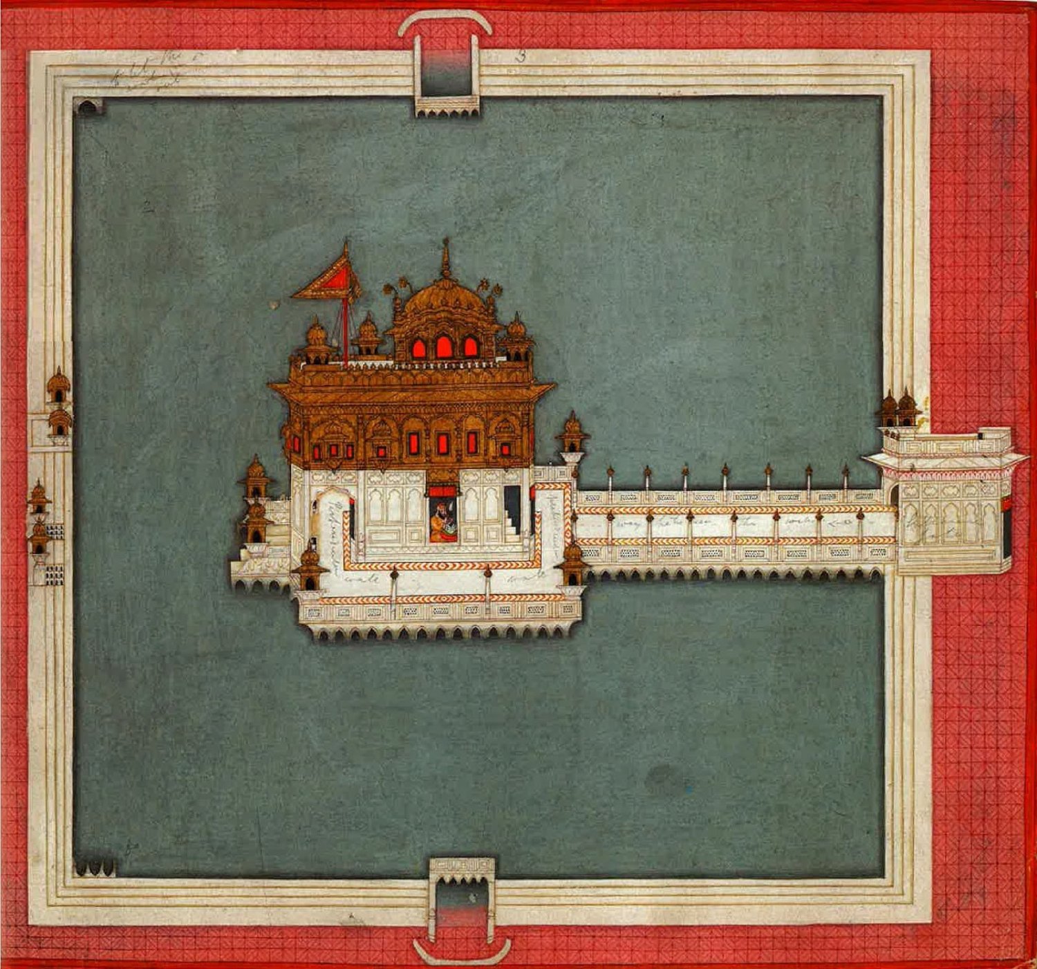 Golden Temple, Amritsar, Punjabi Miniature, c 1840.jpg